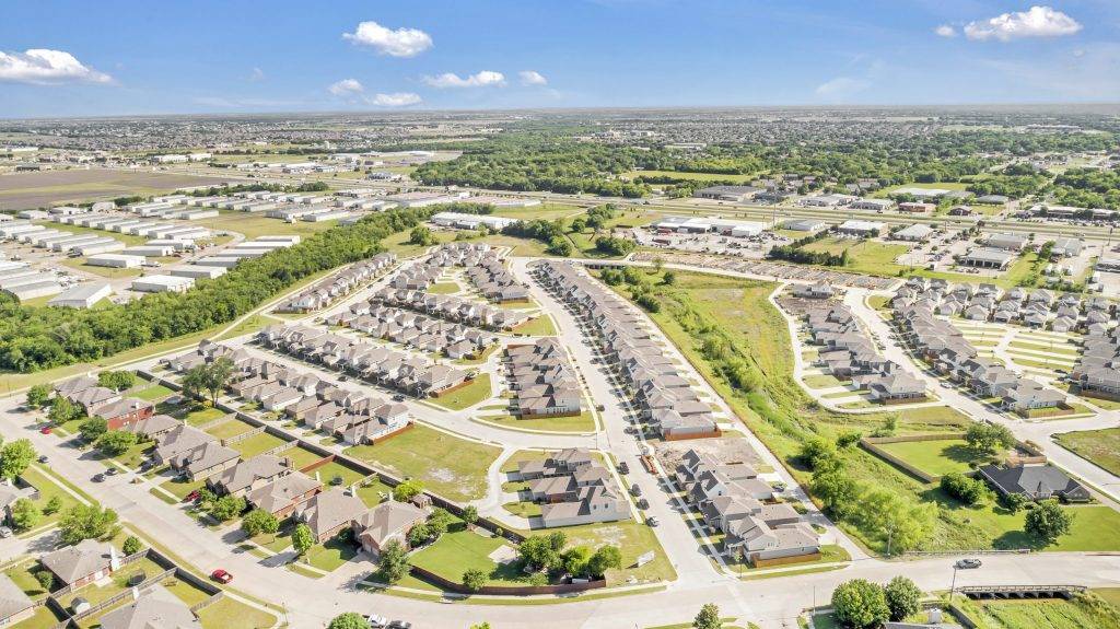 Brooklyn Village Aerial forney