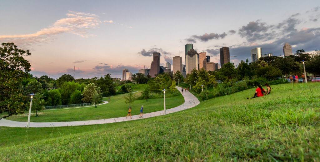 downtown Houston park wanbridge.com