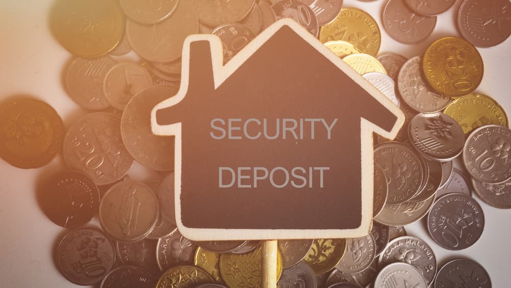 how much is a security deposit for renting