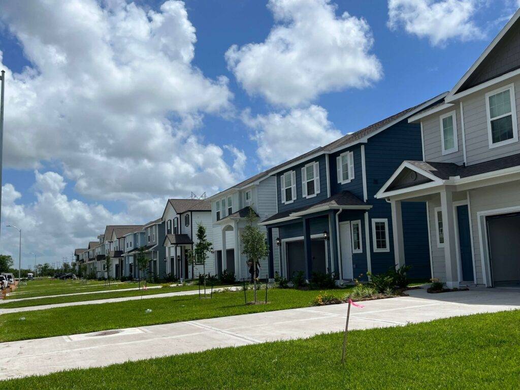 Galveston tx build to rent community by Wan Bridge